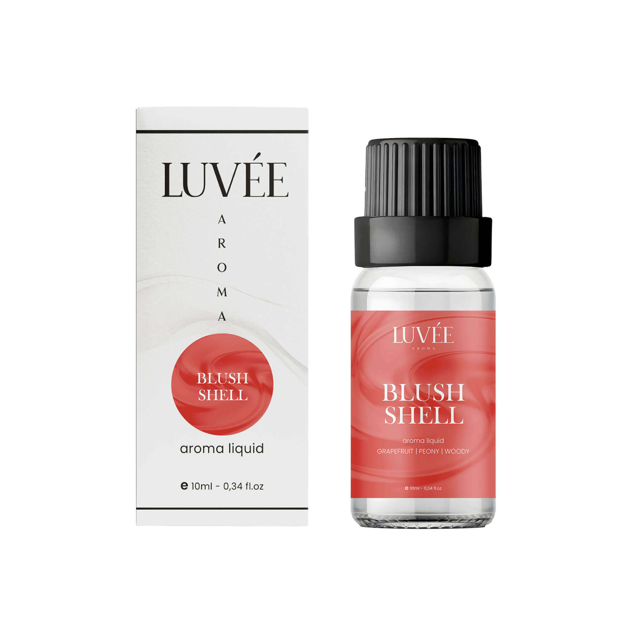 Luvée Blush Shell Aroma Oil – Soft Floral and Coastal Scent for Home Ambience