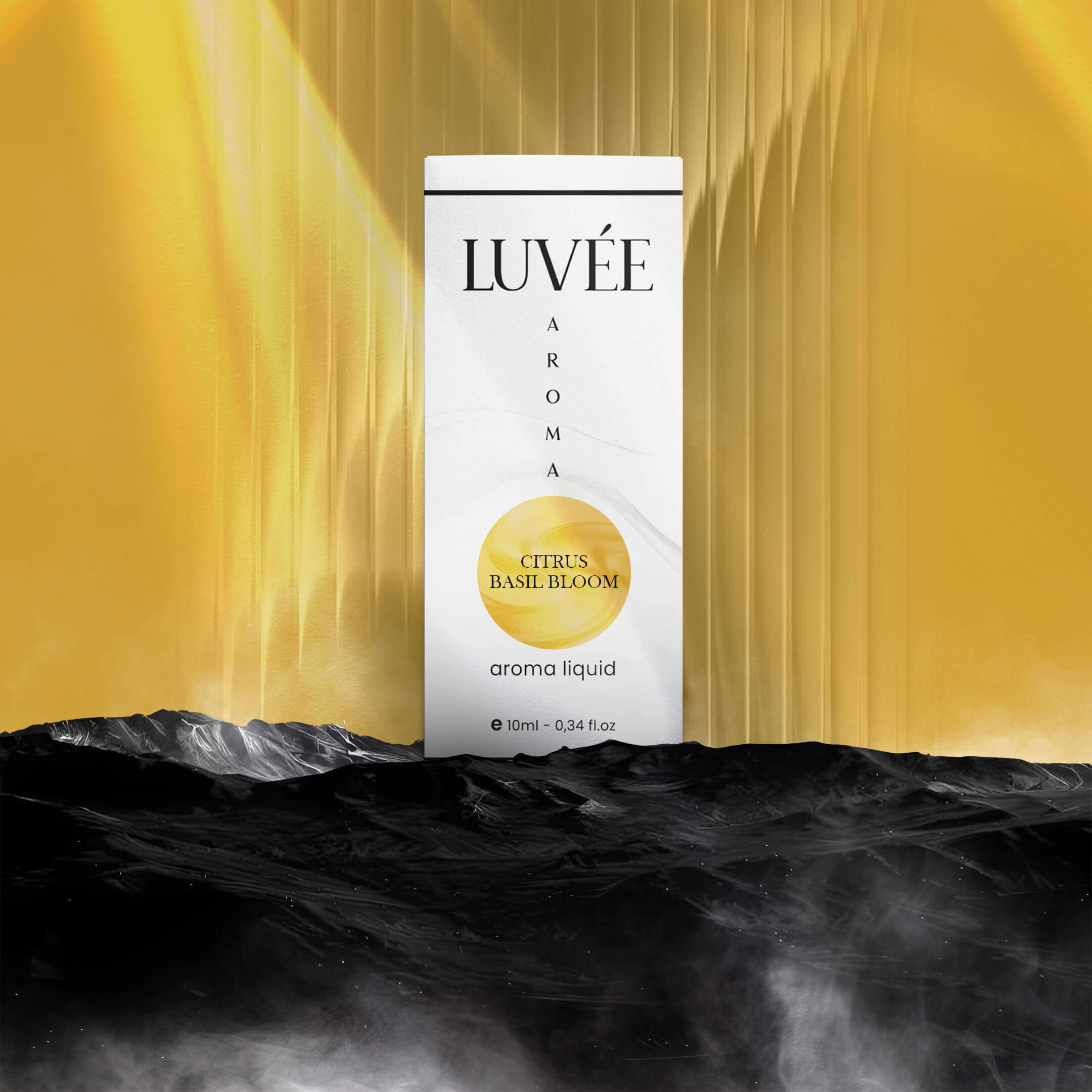 Luvée Citrus Basil Bloom – Invigorating Liquid Aroma with Citrus Zest and Herbal Notes