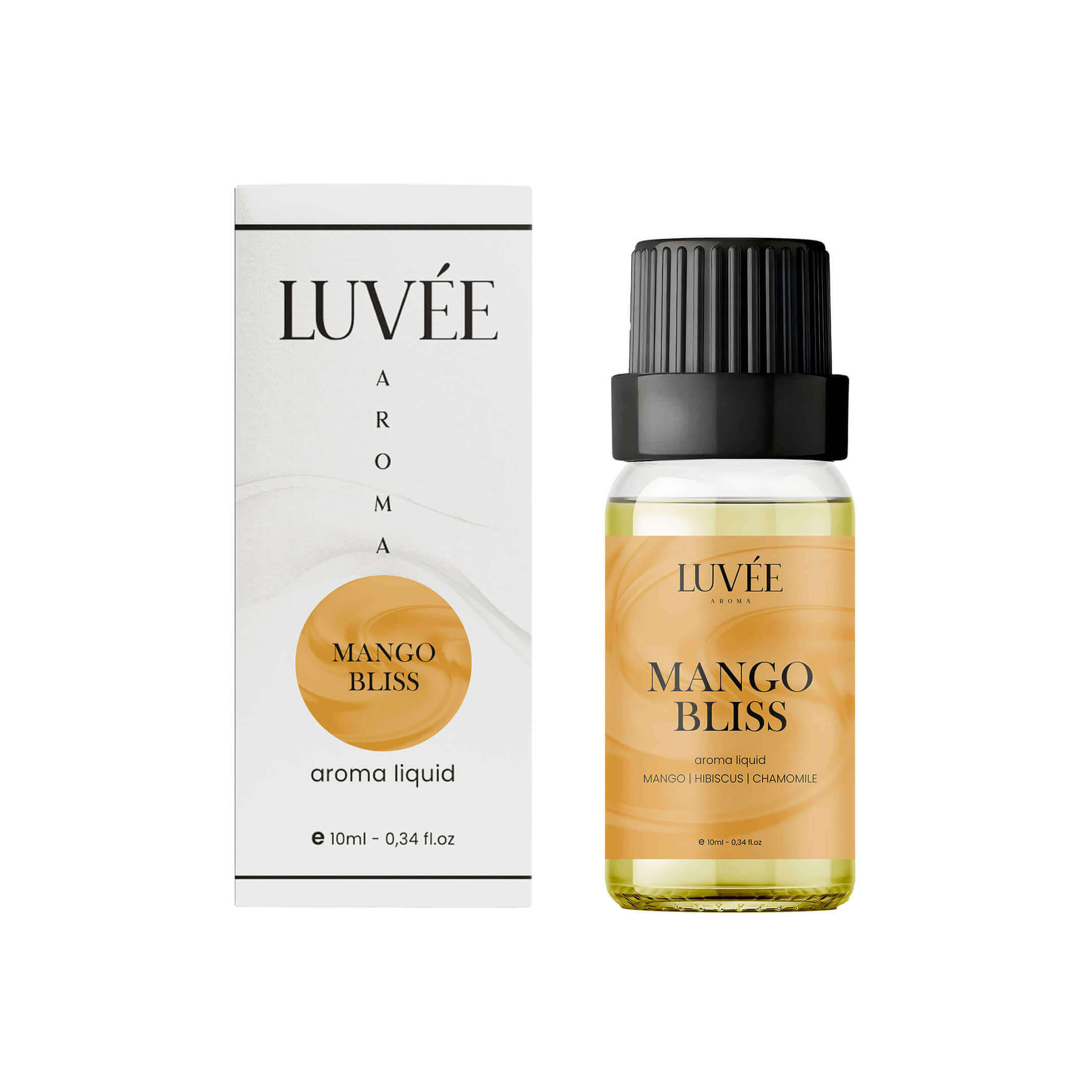 Luvée Mango Bliss liquid aroma – tropical mango fragrance oil for diffuser and home ambiance