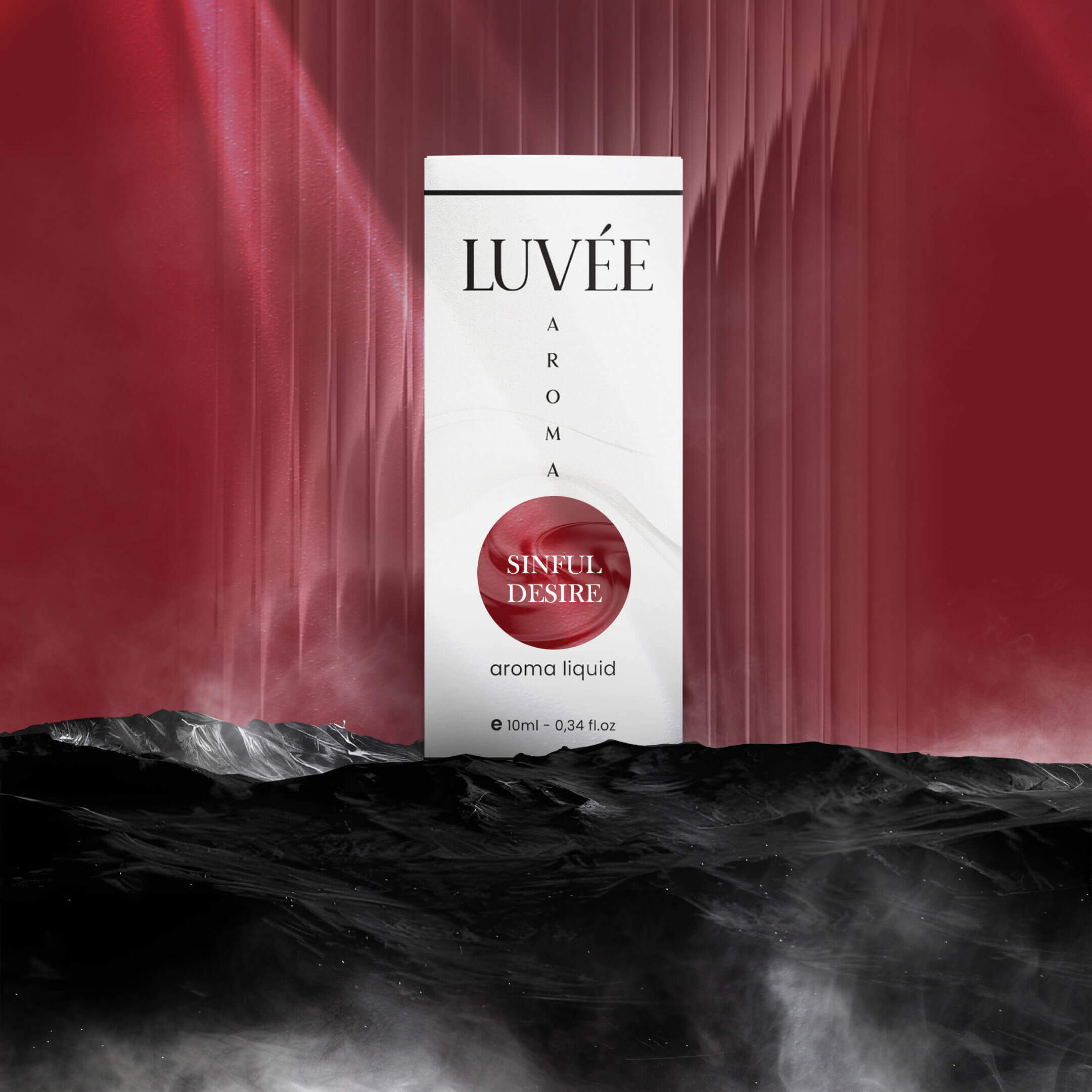 Seductive essential oil Sinful Desire by Luvée – romantic diffuser oil with warm, musky and rich aroma.