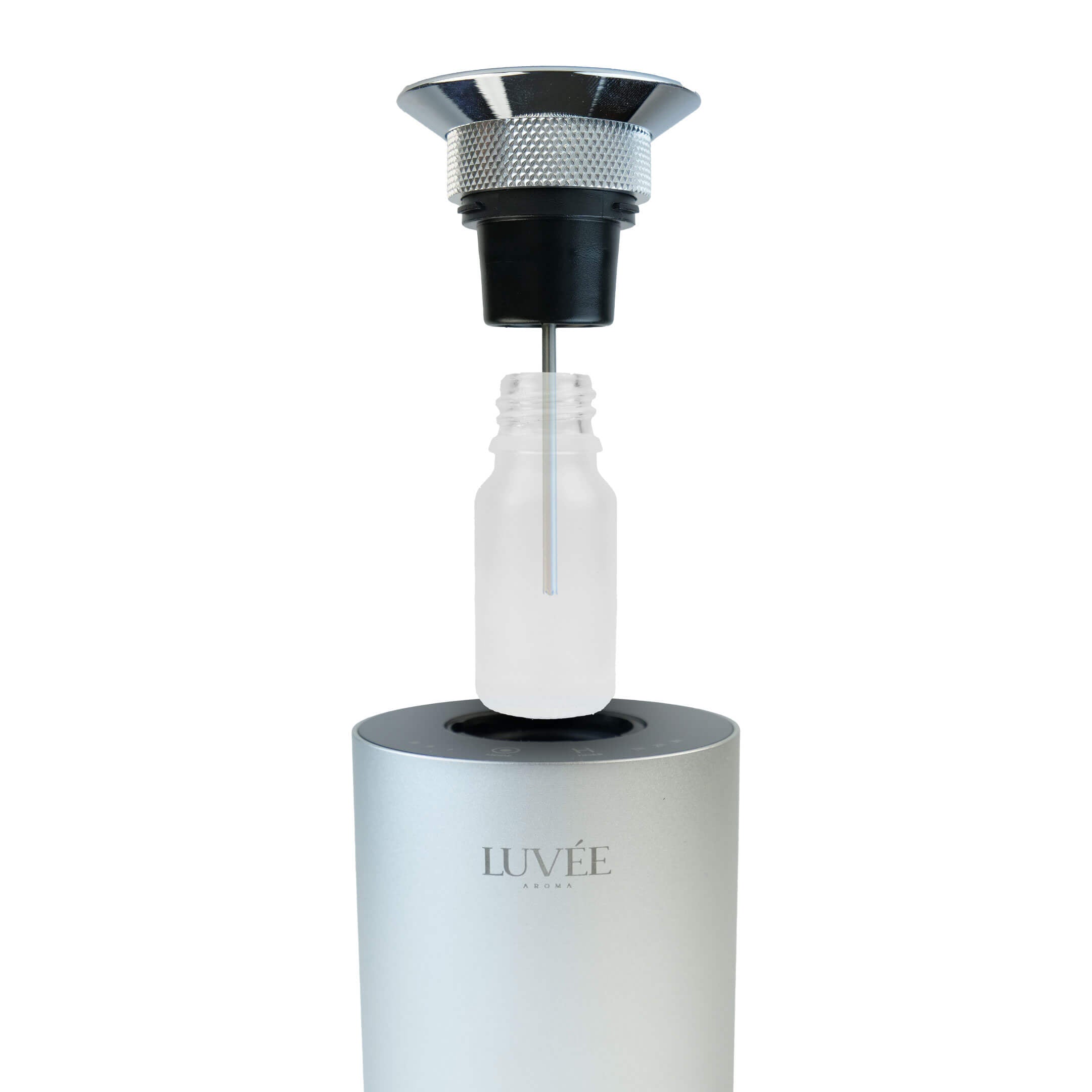 Silver Edition Difuzor de Arome de Lux Compact - Luvée Essence Tower
