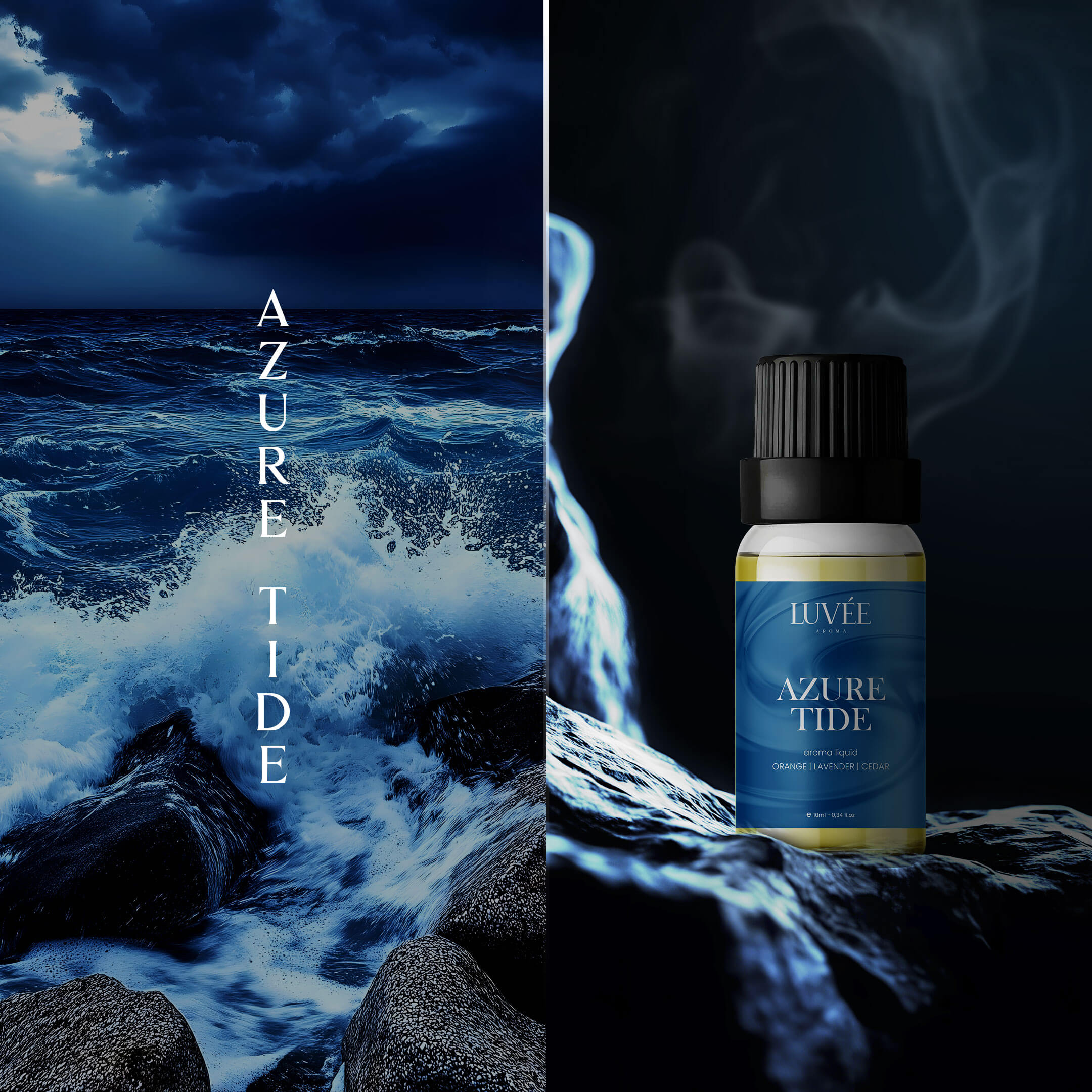 Azure Tide – Ulei Aromaterapie pentru Difuzor - 10ml